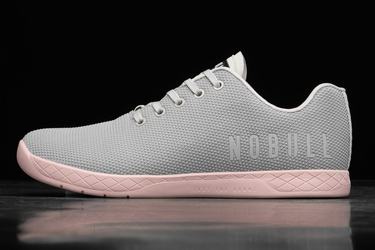 Nobull Superfabric Arctic Men's Trainers Rose | Australia (KJ7314)